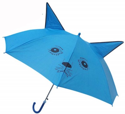 VIDHU CREATIONS VIDHU Kids Special Animal Design, Umbrella for Boys and Girls. Umbrella (BLUE) Umbrella(Blue)