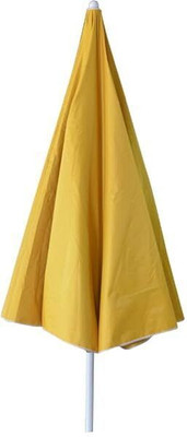 RAINVIBE Premium Garden Umbrella Waterproof 7ft Hanging Big Size UV Protection Umbrella(Yellow)