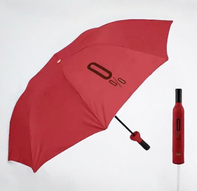 EUHOMI Bottle unique design Unisex multicolor umbrella_HD096 Umbrella(Maroon)