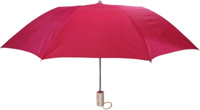 SujArta Umbrella, Premium 35 Inch Wide When Open, 2 Fold, Auto Umbrella(Pink)