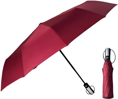 GRACIOUS MART Golf Umbrella with Cover UV Protection, fiber glass handle Umbrella(Red)