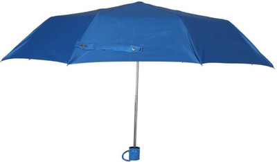 Henry 3 Fold Umbrella Men & Women Regular Use Long Lasting Heavy Duty 43 Inch Umbrella(Blue)
