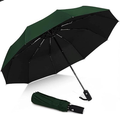 Dfasion Auto open and close umbrella to use a rain 31 Umbrella(Black)