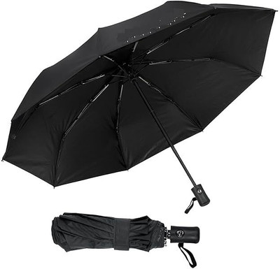 Dfasion Auto open and close umbrella to use a rain 68 Umbrella(Black)