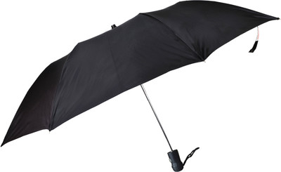 Fendo Rolex Small 2 FOLD Auto Open 21 Monsoon UV Protection For Men,Boys Umbrella(Black)