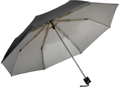 BTfash 3 Fold Small size Black Titus Portable Umbrella Umbrella(Black)