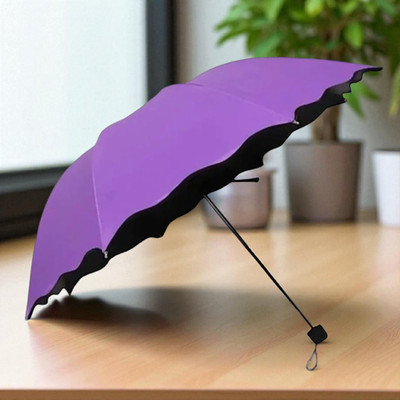 LeafBlu Magic Umbrella of Blooming Folding Portable for UV Protection & Rain-U15 Umbrella(Multicolor)