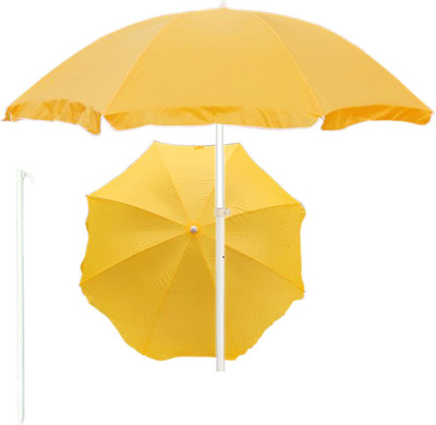 RAINVIBE Garden Umbrella Hanging Balcony 42in Waterproof UV Protection Umbrella(Yellow)