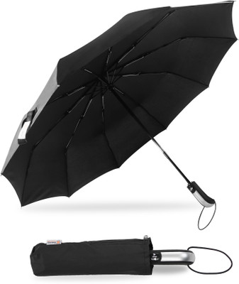 Destinio Large (23 inch) for Men and Women� 3 Fold with Auto Open and Close (Black) Umbrella(Black)
