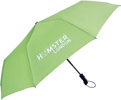hamster london Automatic Umbrella with UV Coating (Green, Auto-Open & Close Function) Umbrella(Green)