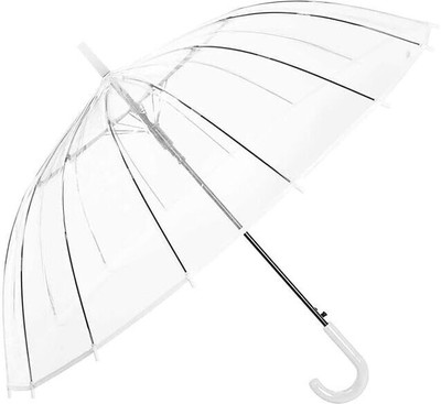 AHKIS Transparent Umbrella | Durable Wind-Resistant Umbrella Umbrella(Transparent)