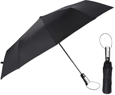 GRACIOUS MART Golf Umbrella with Cover UV Protection, fiber glass handle Umbrella(Black)