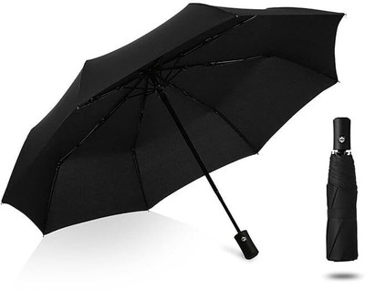 Dfasion Auto open and close umbrella to use a rain 50 Umbrella(Black)