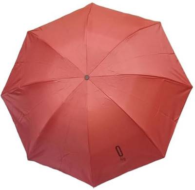YIXTY Double Layer Folding Portable Umbrella with Bottle Case for UV Protection & Rain Umbrella(Red)