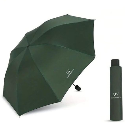 DIVY ENTERPRISE DE 3 Fold with Auto Open and Close Wind Umbrella For Man,Women-1 Umbrella(Green) Umbrella(Green)