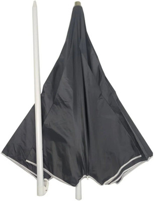 Rainpopson Big Size Garden Umbrella Heavy Cloth Material Umbrella(Black)
