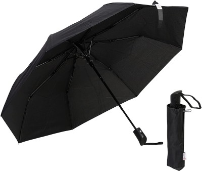 Coozico Kwizy Canopi 3 Fold with Auto Open and Close Umbrella Umbrella (Black) 1pcs Umbrella(Black)