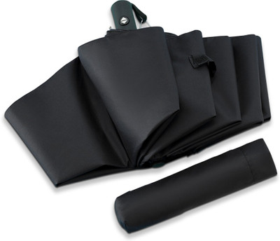 ABSORBIA 3 fold Umbrella Double Layer Folding Portable Umbrella| Black colour Umbrella(Black)