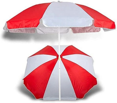 Dark Moon Waterproof 7ft Garden Umbrella for Terrace, Lawn, and Outdoor Use Umbrella(Red)