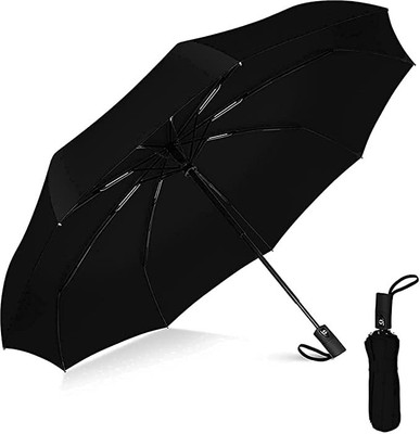 LUHI 2_Umbrellas for Easy Auto Open/Close Button for Single button Umbrella(Black)
