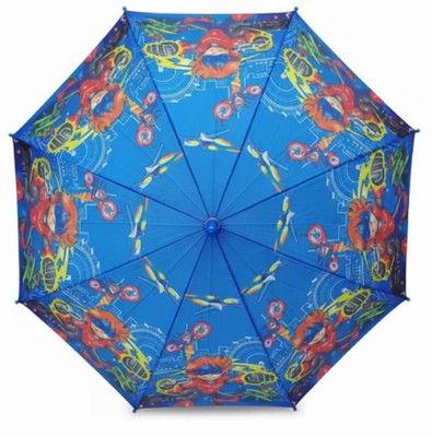 unicornstore All-Weather Multi Design Umbrella | Foldable, Durable & Easy to Carry Umbrella(Blue)