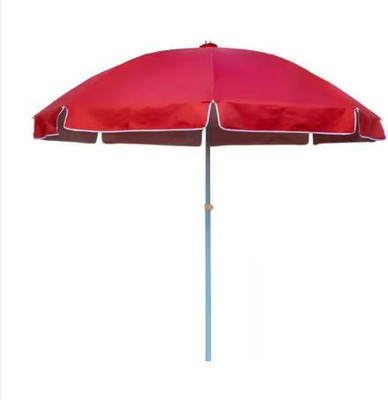 GREEN BIRD Stylish Garden Umbrella Waterproof 7ft Cantilever Durable Fabric UV Umbrella(Red)