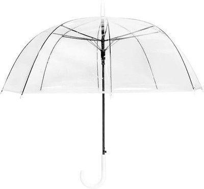 Raga Plus Transparent Umbrella (Experience Unobstructed Views Even in the Rain ) Umbrella Umbrella(Transparent)