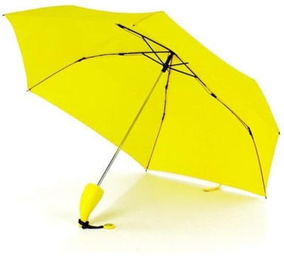 LuvZex Banana Shaped Mini Foldable Umbrella Umbrella(Multicolor)