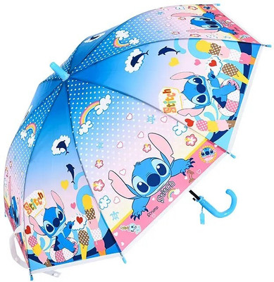 GREEN BIRD Monsoon Cartoon Print Kids Umbrella for school use – Handy for Daycare and Schoo Umbrella(Blue)
