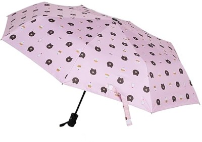 Bizarro.in Auto-Open, Auto-Close, Comfortable & Strong, Foldable Umbrella for Boys & Girls Umbrella(Pink)