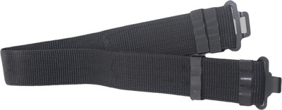 QUALITY FAB Men & Women Formal Black Nylon Belt