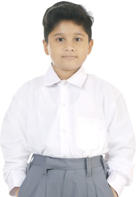 SHAURYA INNOVATION White Uniform Shirt(Bengaluru, Bhopal, Chandigarh, Chennai, Dehradun, Hyderabad, Jaipur, Kolkata, Mumbai, New Delhi)