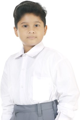 SHAURYA INNOVATION White Uniform Shirt(Bengaluru, Bhopal, Chandigarh, Chennai, Dehradun, Hyderabad, Jaipur, Kolkata, Mumbai, New Delhi)