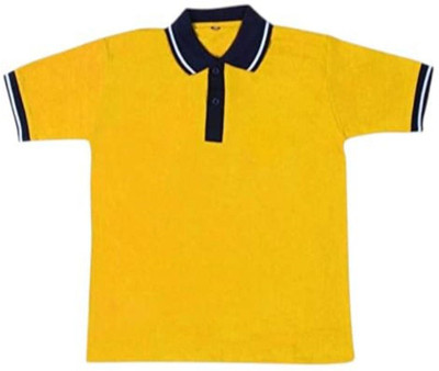 neoCardin Yellow Uniform T Shirt(New Delhi)