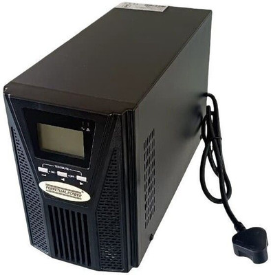 Perpetual Power DX1103IB 1KVA OnLine UPS 230 V Online/double-conversion Tower Model UPS with Overload Protection with Digital Display 2 Outlet Plugs