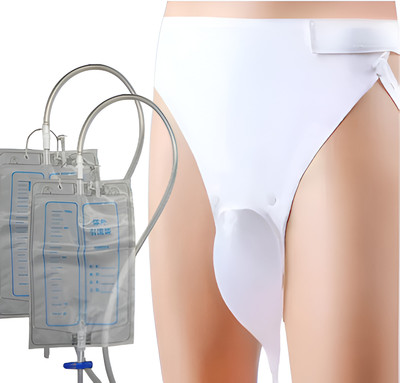 Vinayakart Female Urinal Container Adult Urine Collection Bag Urine Bag(2000 ml White)