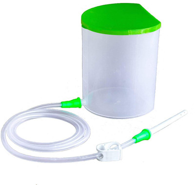 LISAMED Adults Reusable & washable Enema kit for Home use with Instruction (Pack of 1) Urine Pot(1700 ml Multicolor)