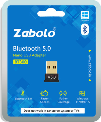 Zabolo Bluetooth 5.0 USB Adapter(Black)