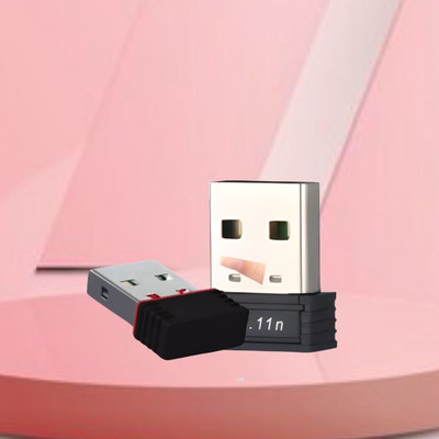 GUGGU Wireless -N Mini USB Adapter USB Adapter(Black)