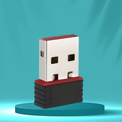 Clairbell Wireless -N Mini USB Adapter USB Adapter(Black)