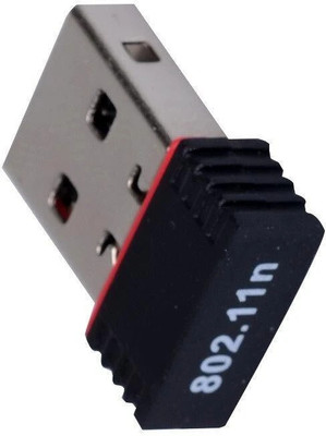 BALRAMA 950Mbps Mini WiFi Dongle Receiver USB Adapter Wifi Wireless Lan Card 802.11n/G/B USB Adapter(Black)
