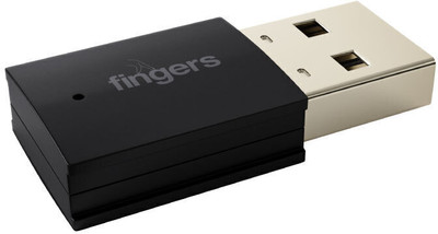 FINGERS FWF602-BT USB Adapter(Black)