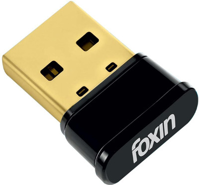 Foxin Nano 150 mpbs Wireless USB Wi-Fi Adapter | Mini Wifi Dongle USB Adapter(Black)