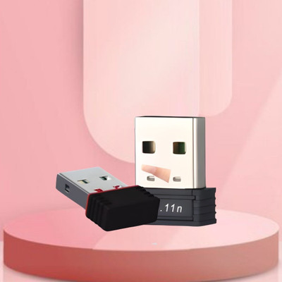GUGGU Wireless -N Mini USB Adapter USB Adapter(Black)