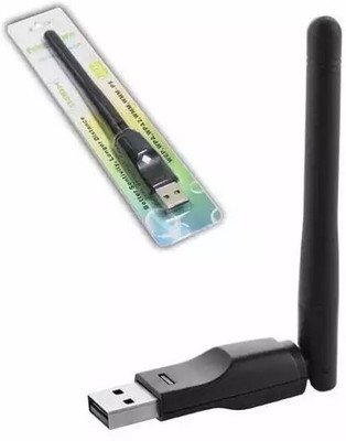 Dtech High-Speed 150Mbps wifi Adapter USB Adapter(Black)
