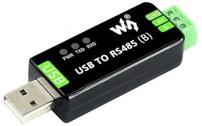 RyzCare USB to RS485 Bidirectional Converter USB Adapter(Black)