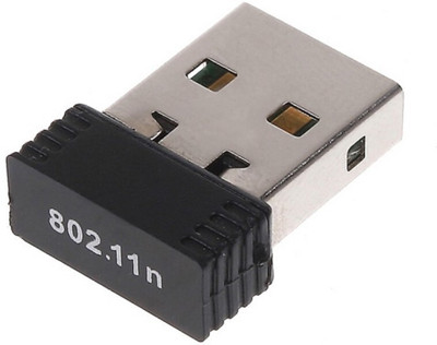 TERABYTE 950Mbps Mini WiFi Dongle Receiver USB Adapter Wifi Wireless Lan Card 802.11n/G/B USB Adapter(Black)