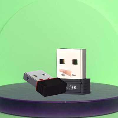 GUGGU Wireless -N Mini USB Adapter USB Adapter(Black)