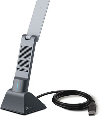 TP-Link Archer TX20UH AX1800 High Gain Wireless 1800 Mbps (5GHz, 2.4GHz Wi-Fi) USB Adapter(Black)