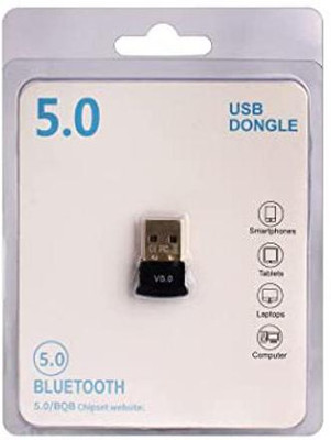 Pritimo USB Bluetooth 5.0 Bluetooth Dongle Bluetooth Receiver,Bluetooth CSR 5.0 Dongle USB Adapter(Black)